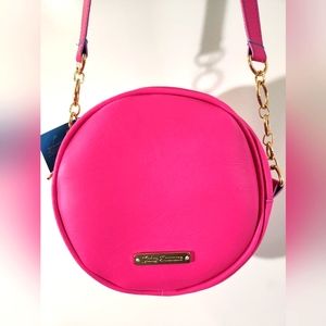 Juicy Couture Pink Crossbody Bag, Circle Purse